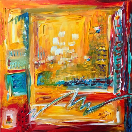 Just Getting Started by artist March Mattingl